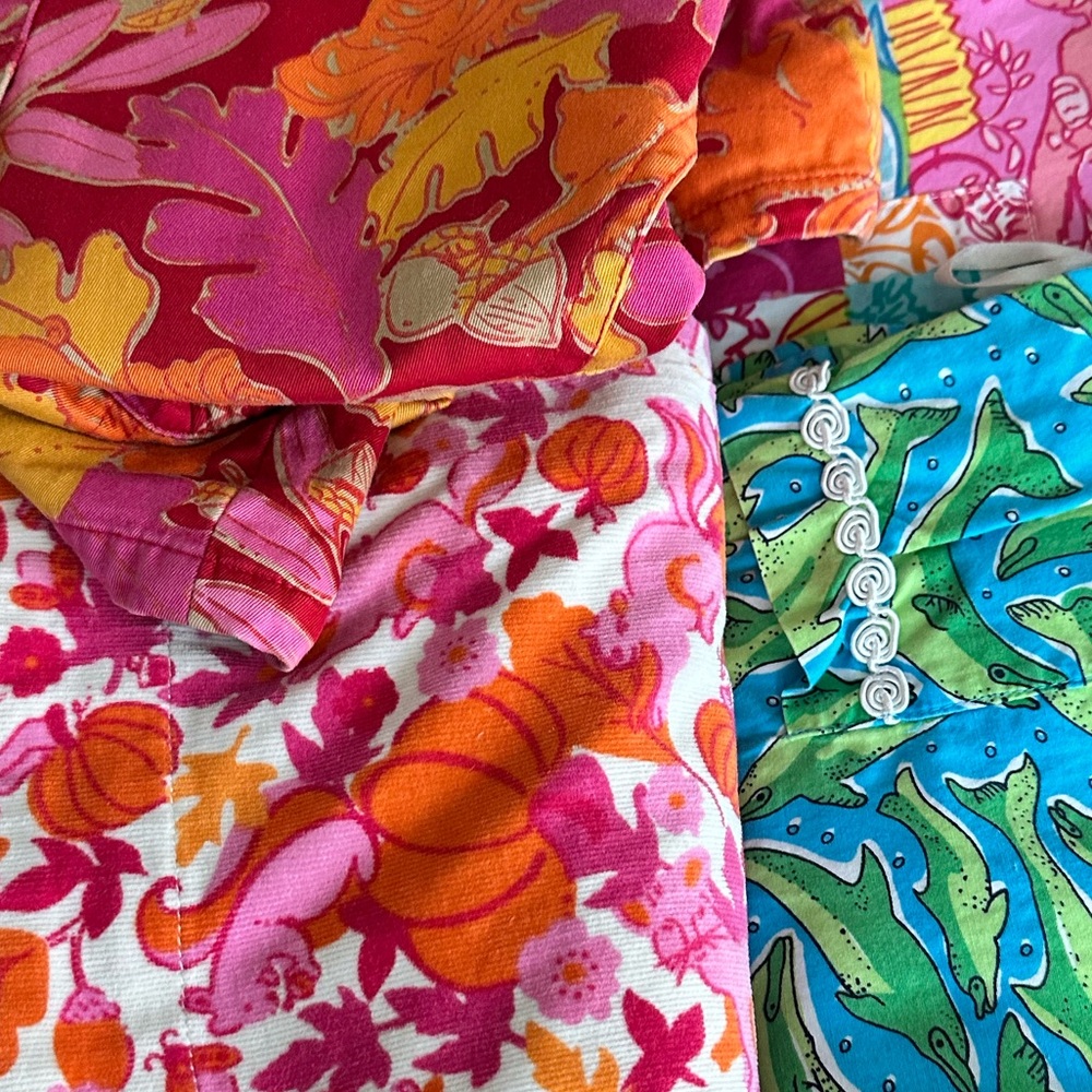 Colorful Patterned Fabric Bundle
